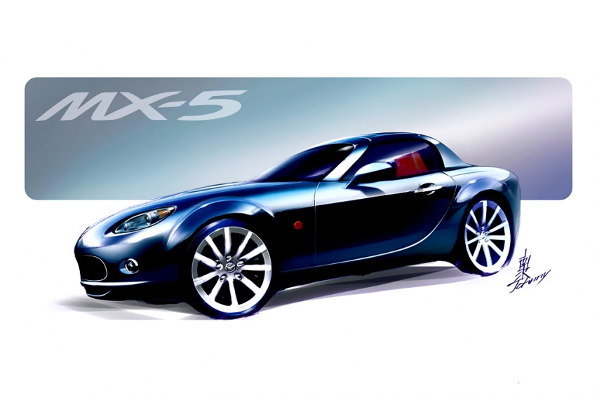 Эксклюзивный кабрик Mazda MX-5 Roadster Coupe