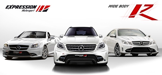 Expression Motorsport 2012 ML63, E-Class и SLK