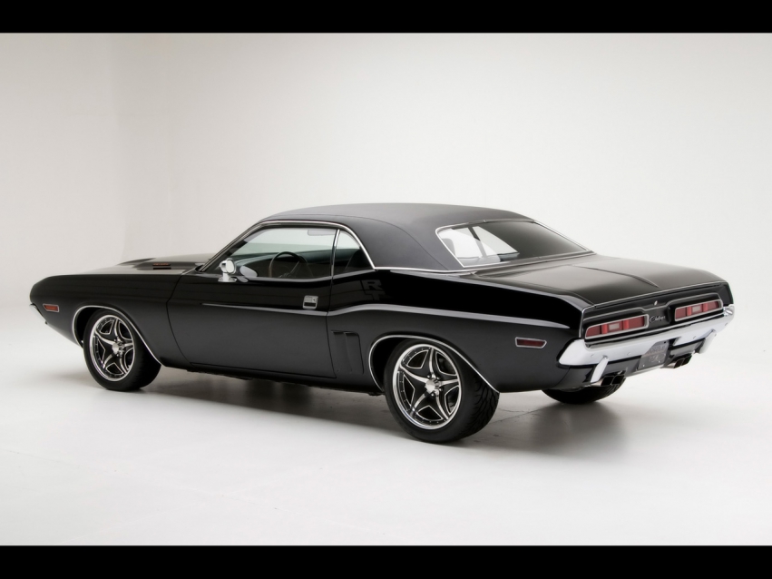 Авто обои Dodge 1971 Dodge Challenger R/T Muscle Car By Modern Muscle