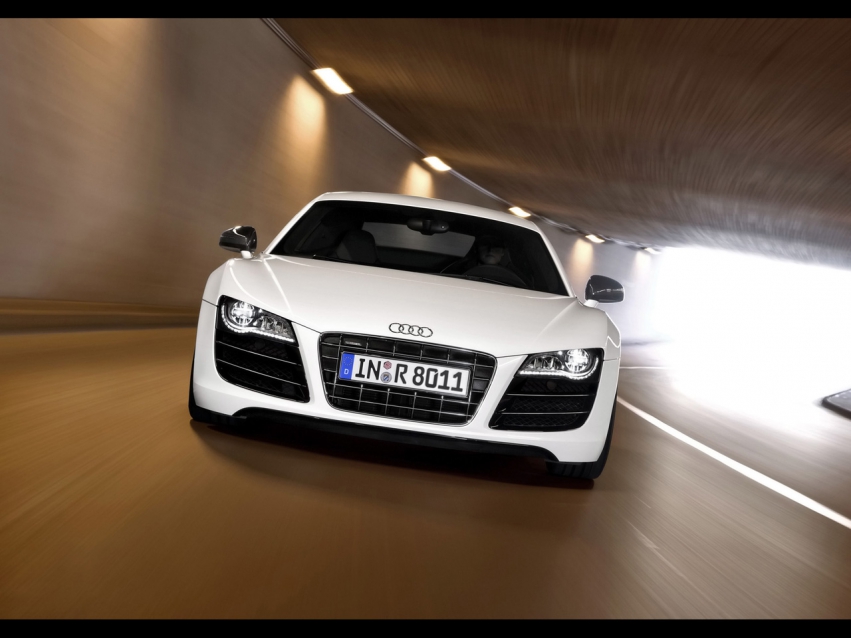 Авто обои Audi 2009 Audi R8 5.2 FSI quattro