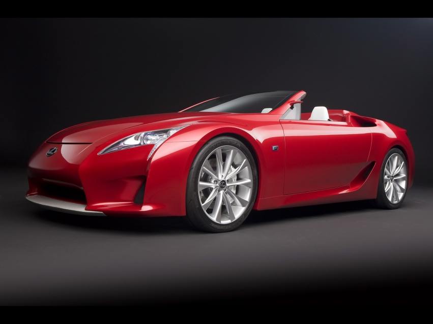 Авто обои Lexus 2008 Lexus LF-A Roadster Concept