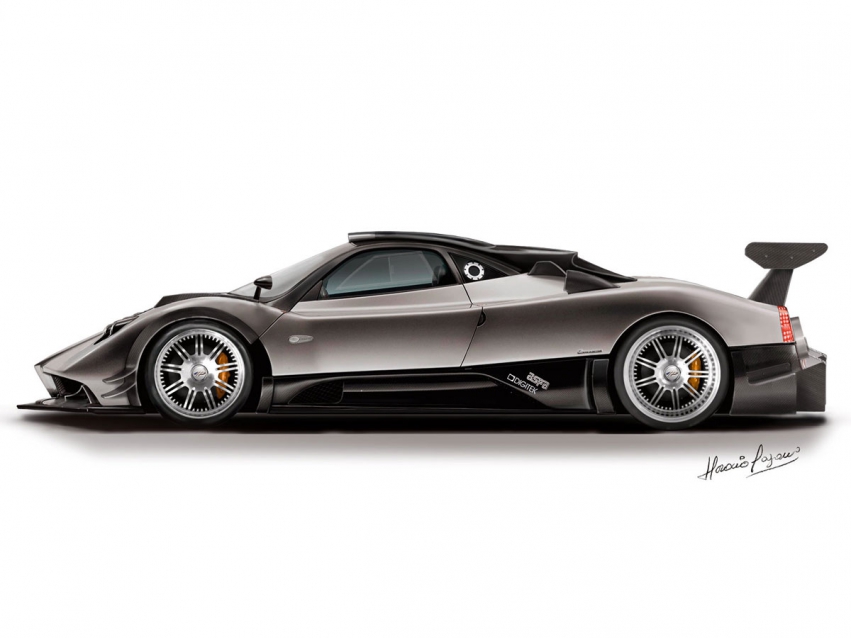 Авто обои Pagani 2008 Pagani Zonda R