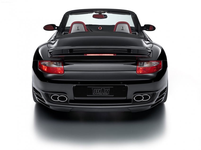 Авто обои Porsche TechArt Porsche 911 Turbo Cabriolet (2007)