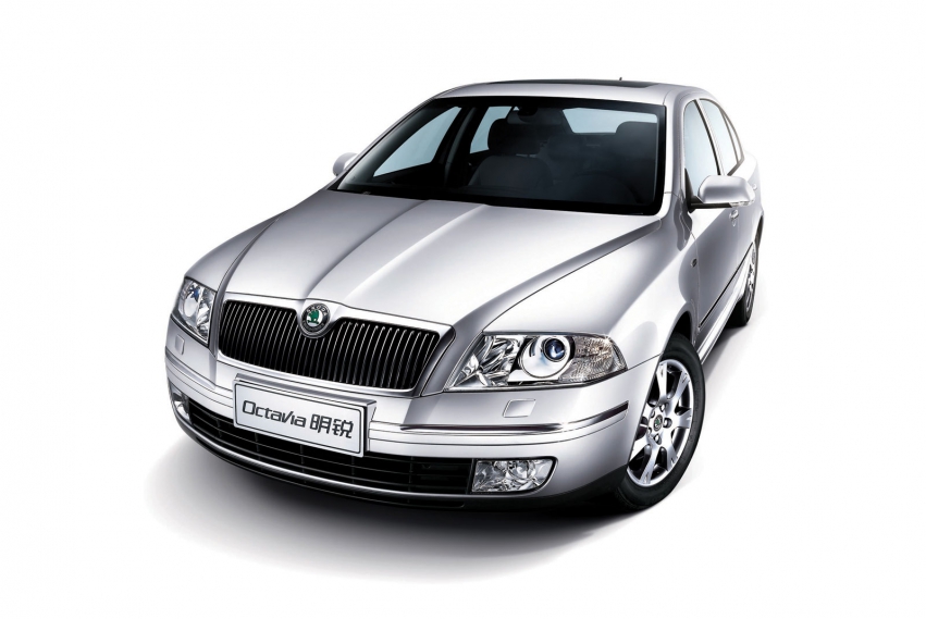 Авто обои Skoda Škoda Octavia designed for the Chinese market