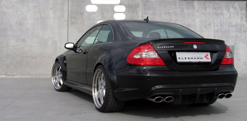 Авто обои Mercedes-Benz Kleemann CLK63K Black Series