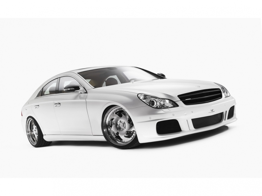 Авто обои Mercedes-Benz Wheelsandmore CLS White Label 2009