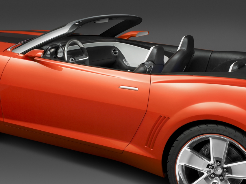 Авто обои Chevrolet Camaro Convertible Concept