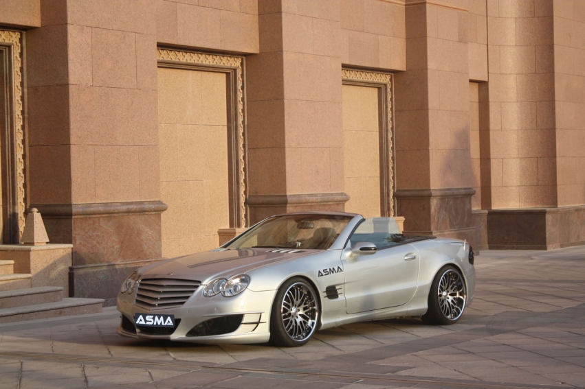 Авто обои Mercedes-Benz ASMA Mercedes SL