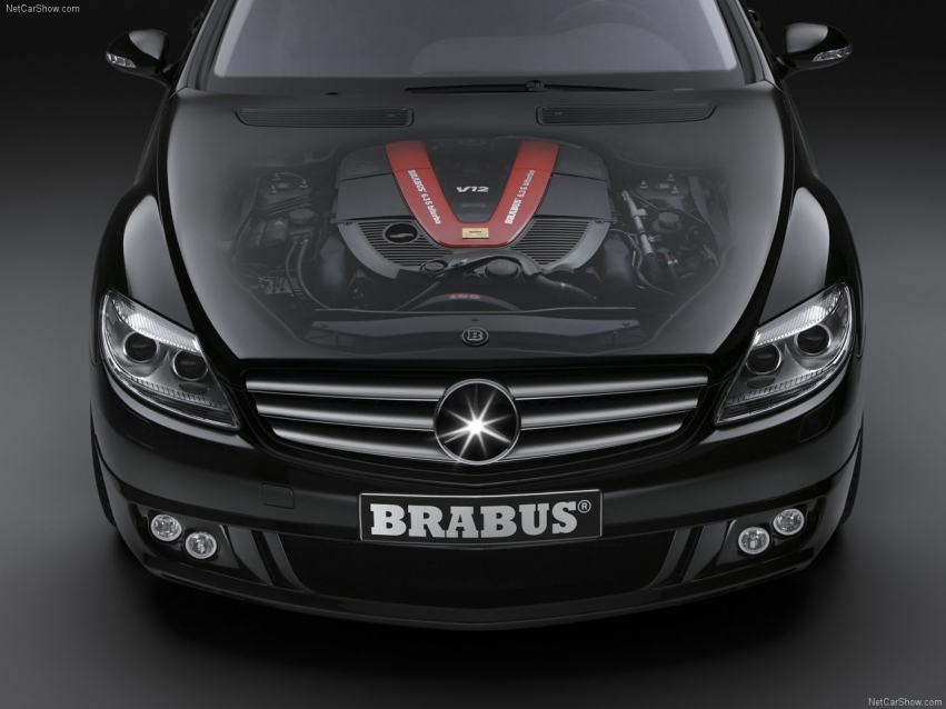 Авто обои Mercedes-Benz 2008 Brabus SV12 S Biturbo Coupe