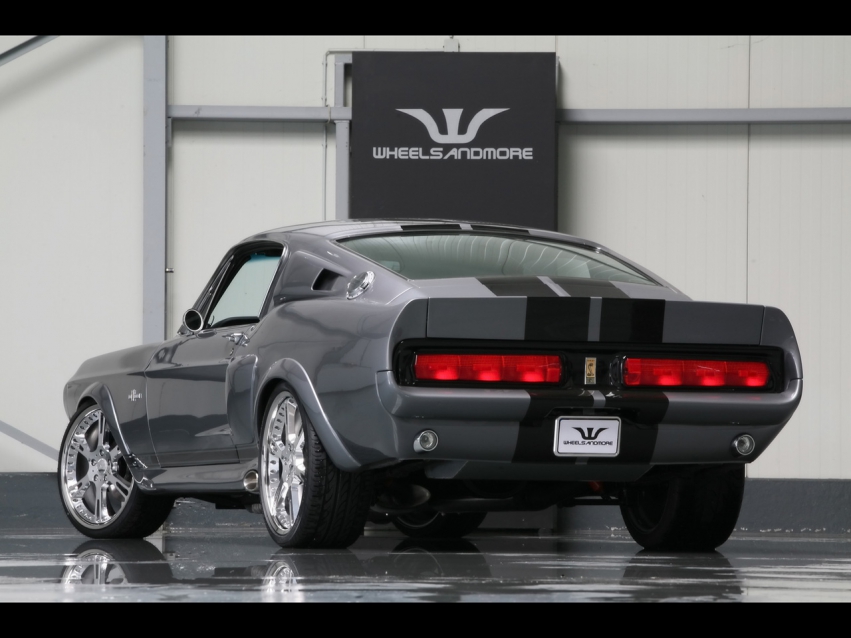 Авто обои Ford Wheelsandmore Mustang Shelby GT500 Eleanor 2009