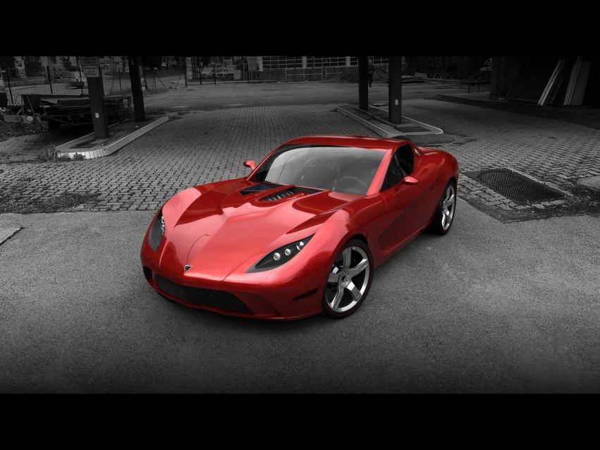 Авто обои Chevrolet Mallett Z03 2009