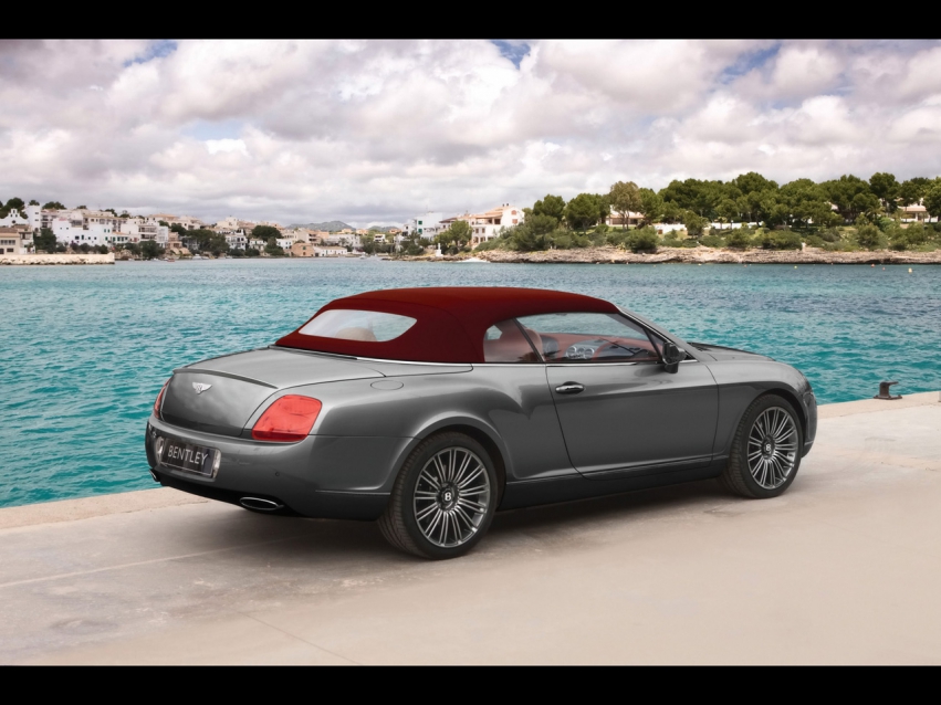 Авто обои Bentley Bentley Continental GTC Speed 2009