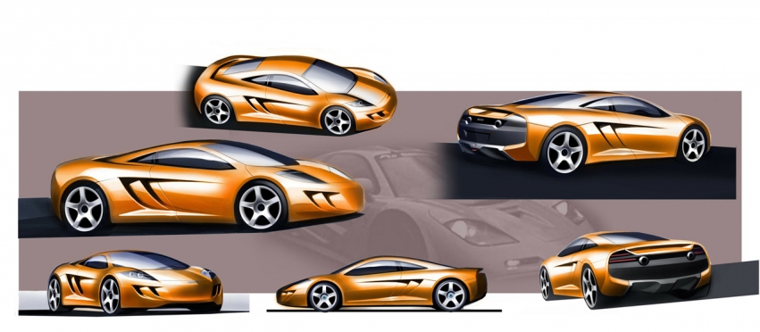 Авто обои McLaren MP4-12C