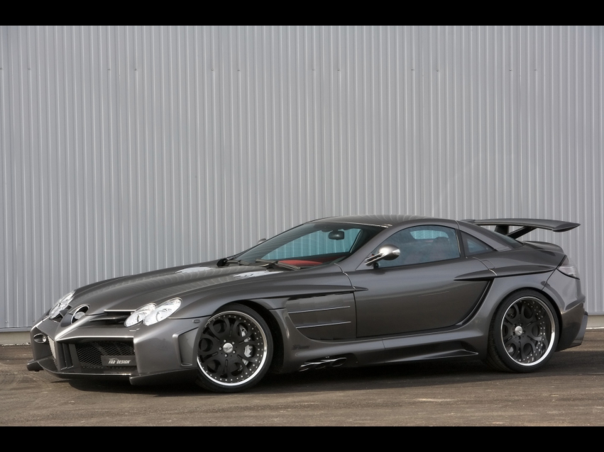 Авто обои Mercedes-Benz FAB Design SLR Desire