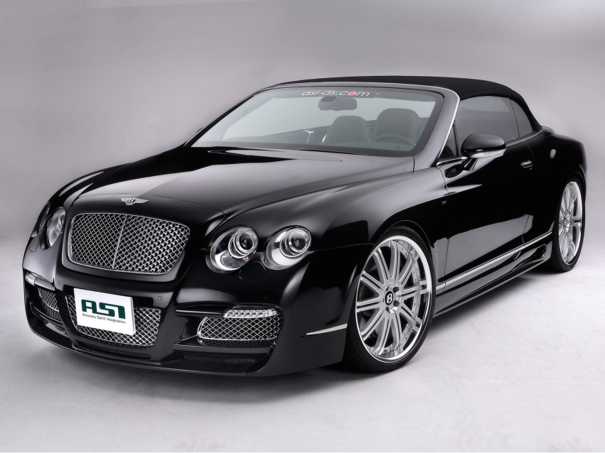 Авто обои Bentley ASI Bentley Continental GTC 2009