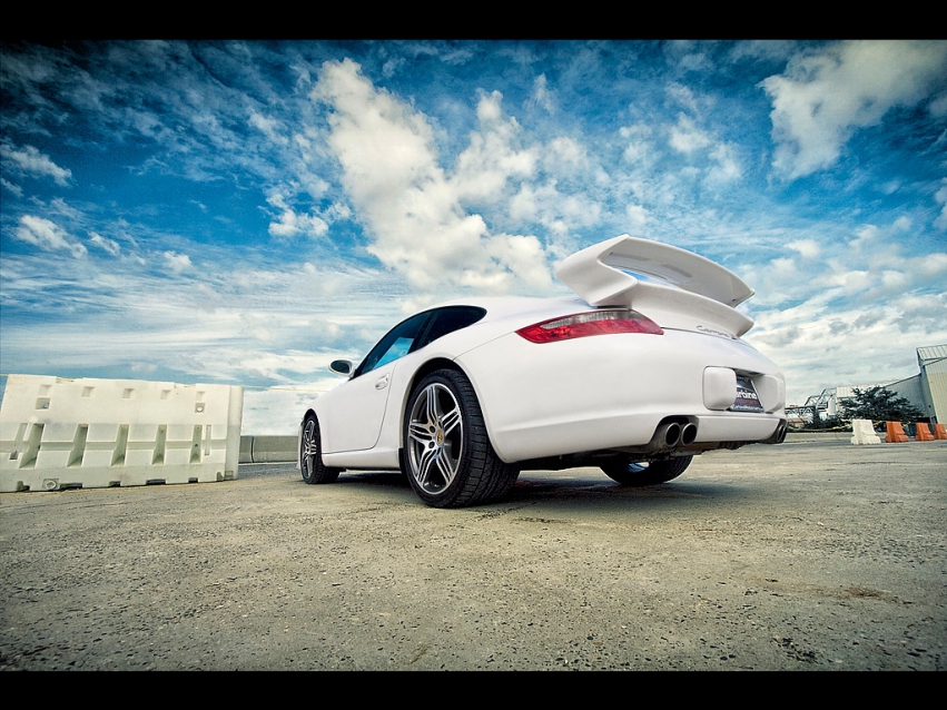 Авто обои Porsche Porsche 911 Carrera S with GT3 Aerokit