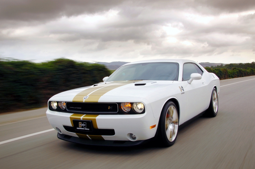 Авто обои Dodge Hurst Hemi Dodge Challenger 2009