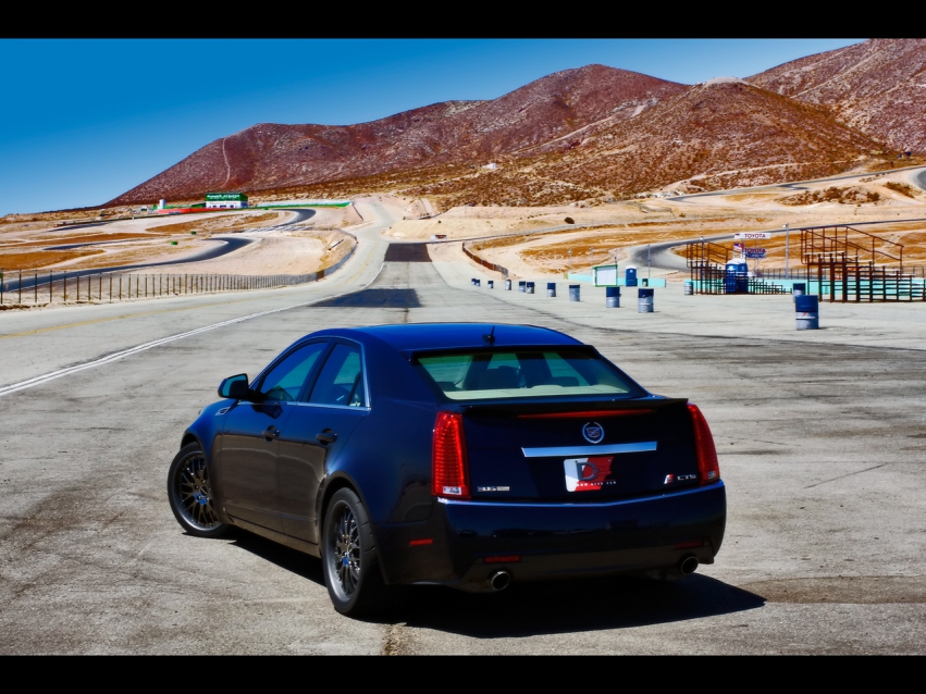 Авто обои Cadillac D3 Cadillac CTS Track 2008