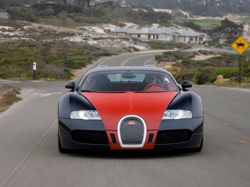 Авто обои Bugatti Bugatti Veyron Fbg par Hermes 2009