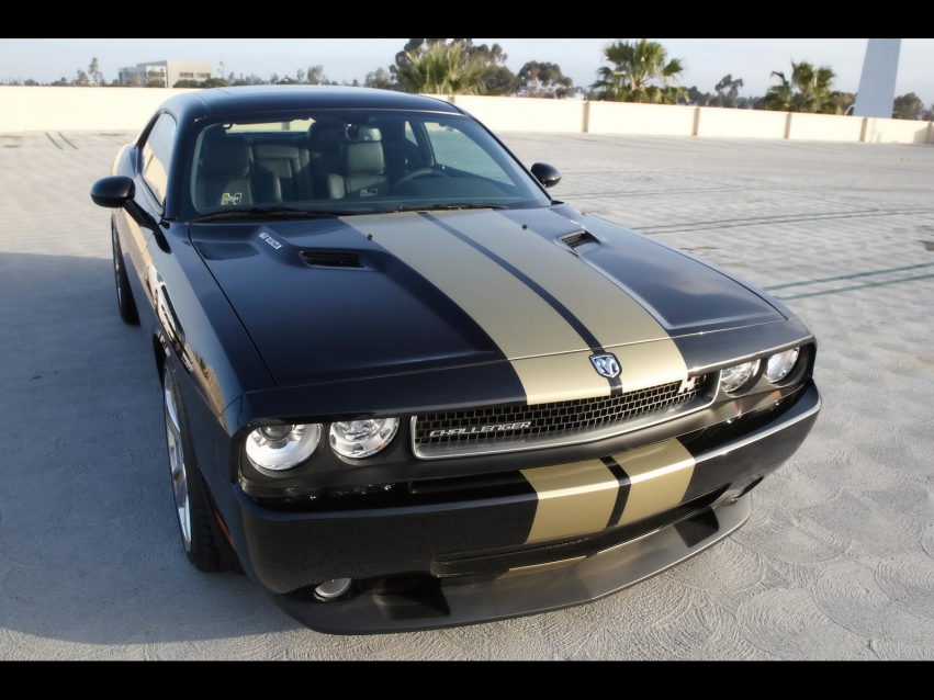 Авто обои Dodge Hurst Hemi Dodge Challenger 2009