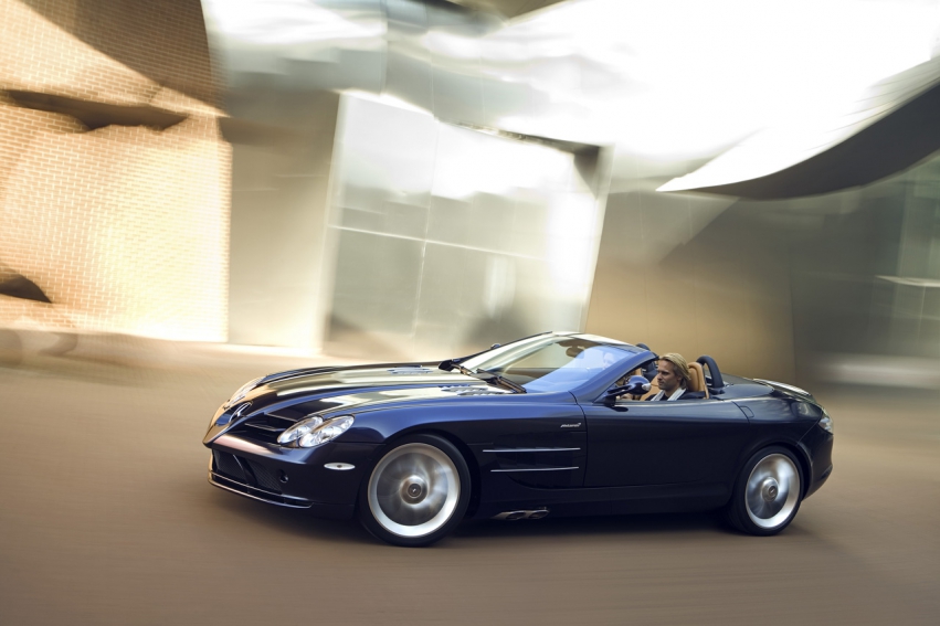 Авто обои Mercedes-Benz Mercedes SLR McLaren Roadster