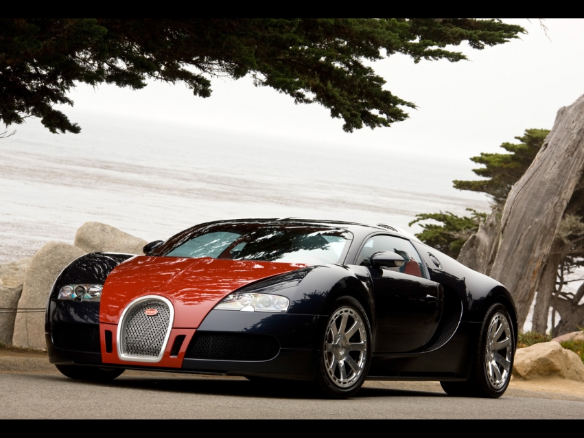 Авто обои Bugatti Bugatti Veyron Fbg par Hermes 2009