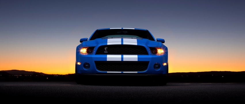 Авто обои Ford Ford Shelby GT500 Mustang 2010