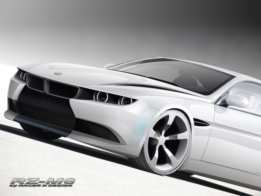 Авто обои BMW BMW RZ-M6 by Racer X Design 2009