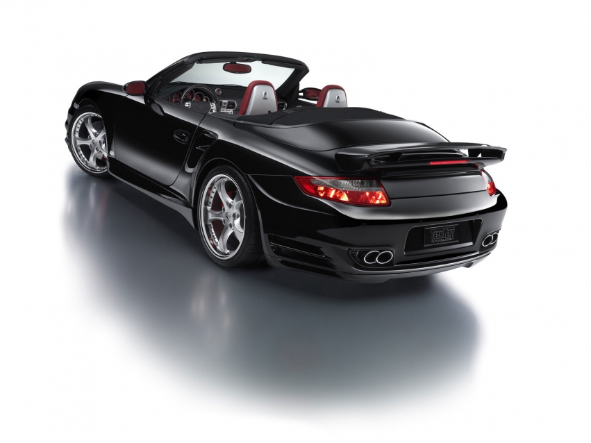 Авто обои Porsche TechArt Porsche 911 Turbo Cabriolet (2007)