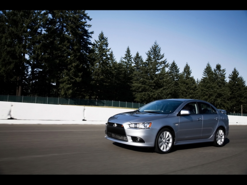 Авто обои Mitsubishi Mitsubishi Lancer RalliArt 2009