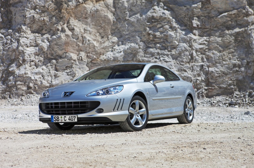 Авто обои Peugeot 407 Coupe  2010