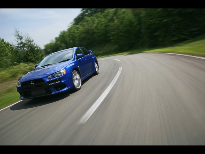 Авто обои Mitsubishi 2008 Mitsubishi Lancer Evolution