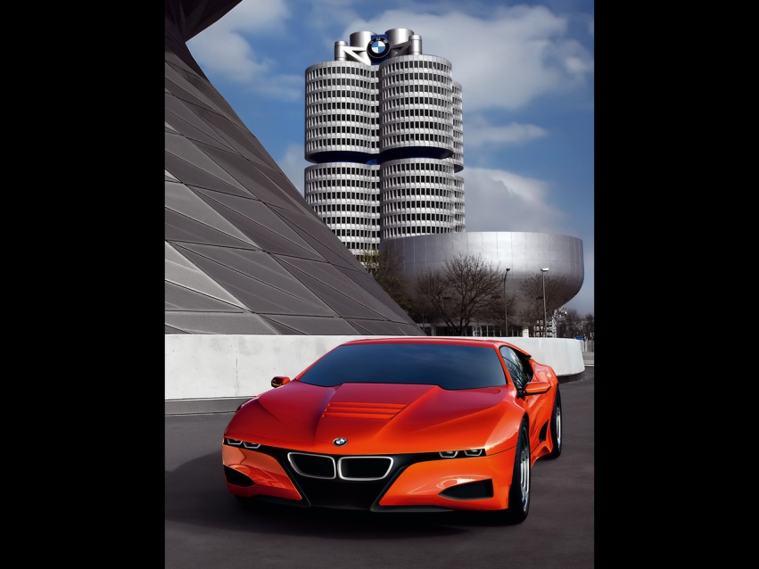 Авто обои BMW 2008 BMW M1 Homage Concept