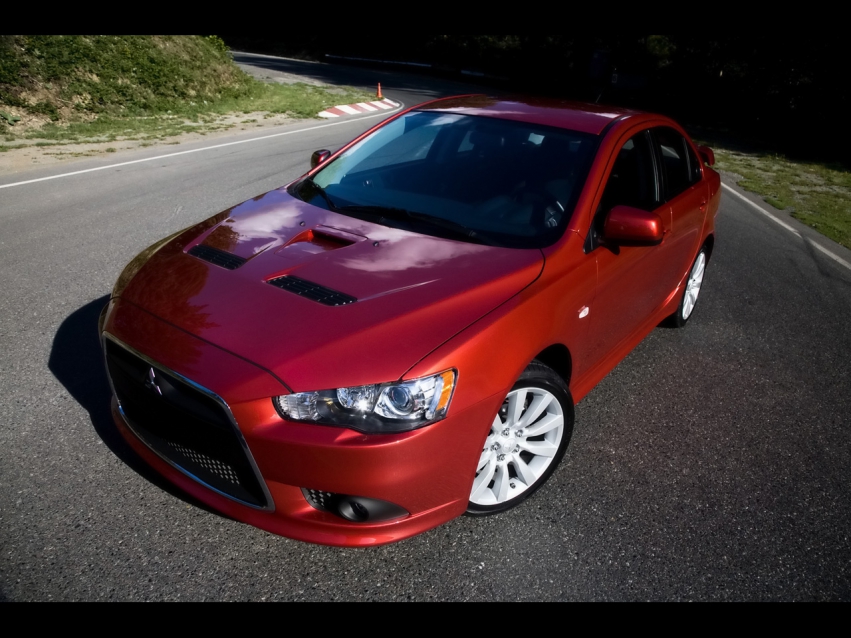 Авто обои Mitsubishi Mitsubishi Lancer RalliArt 2009