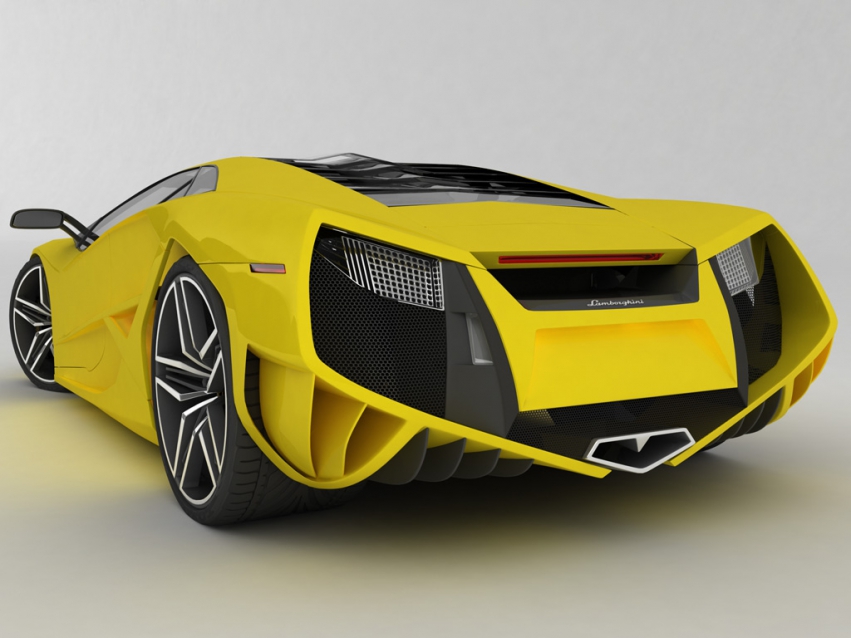 Авто обои Lamborghini Concept 2009