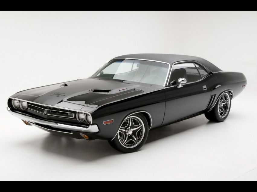 Авто обои Dodge 1971 Dodge Challenger R/T Muscle Car By Modern Muscle