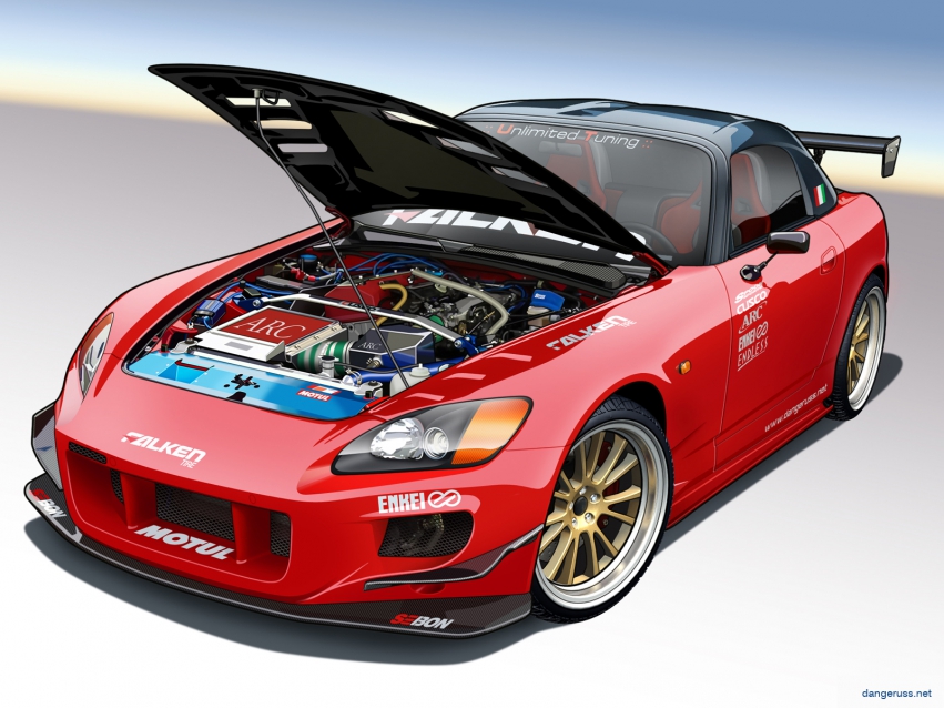 Авто обои Honda S2000