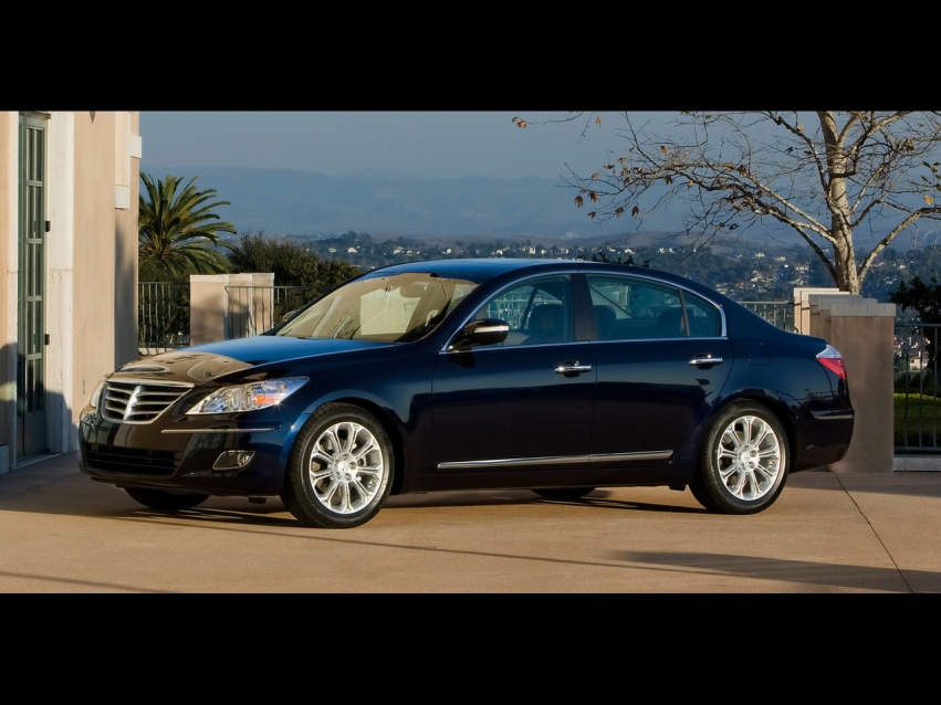 Авто обои Hyundai 2009 Hyundai Genesis Sedan