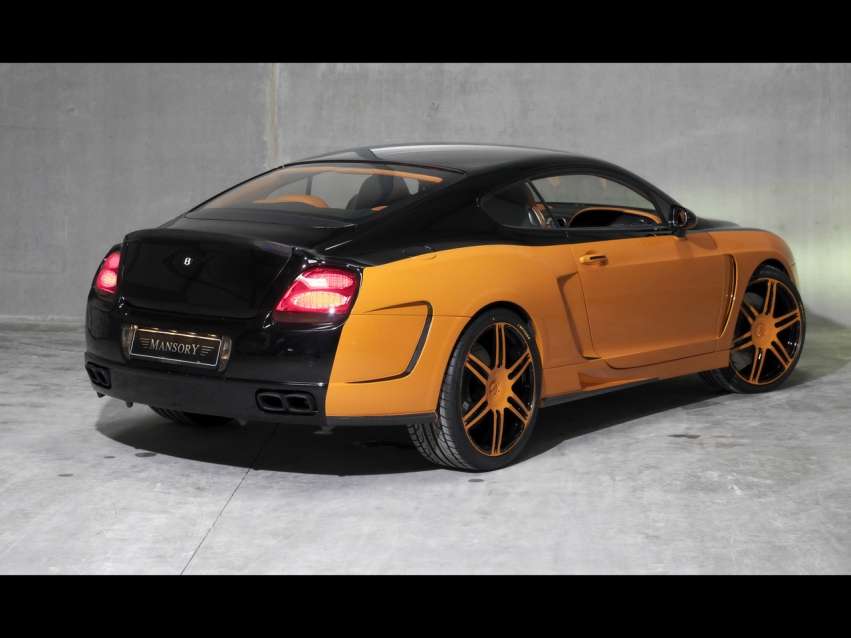 Авто обои Bentley 2008 Le Mansory Bentley Continental GT