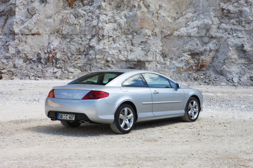 Авто обои Peugeot 407 Coupe  2010