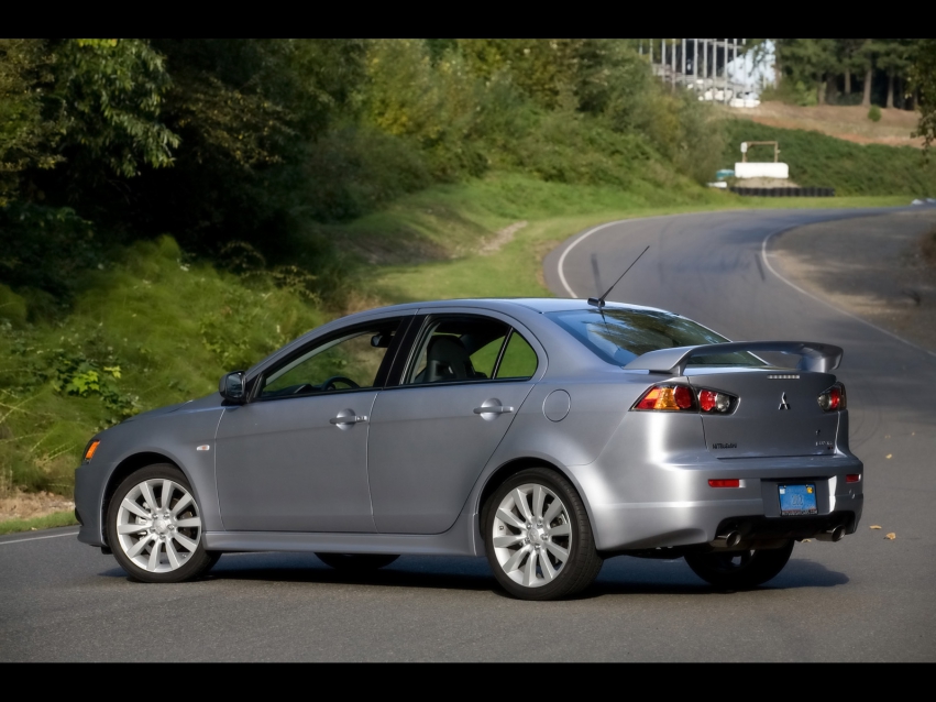 Авто обои Mitsubishi Mitsubishi Lancer RalliArt 2009