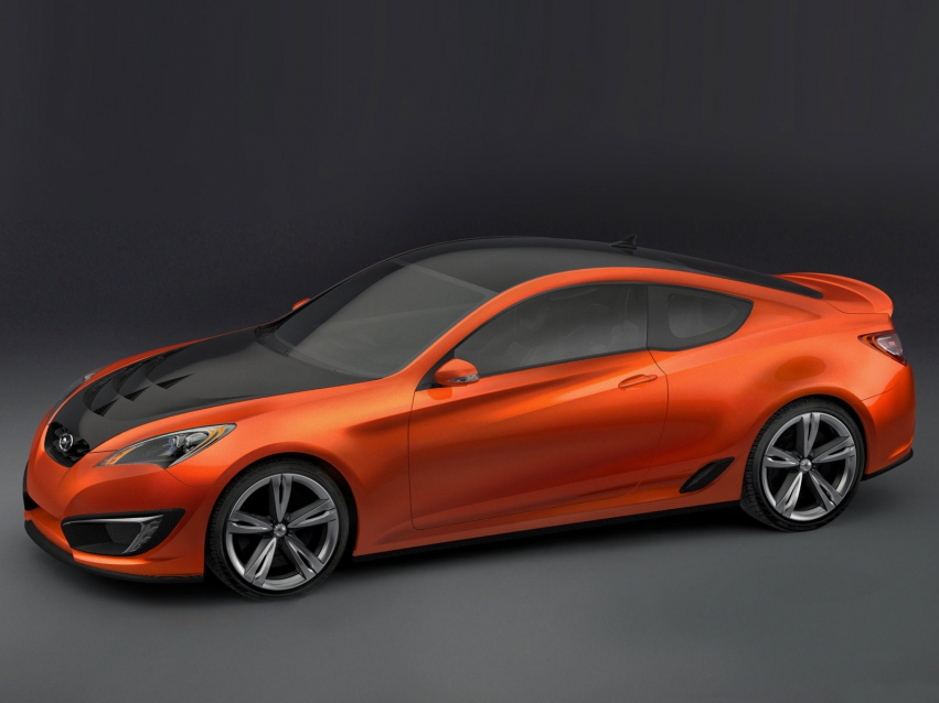 Авто обои Hyundai Hyundai Genesis Coupe Concept (2007)