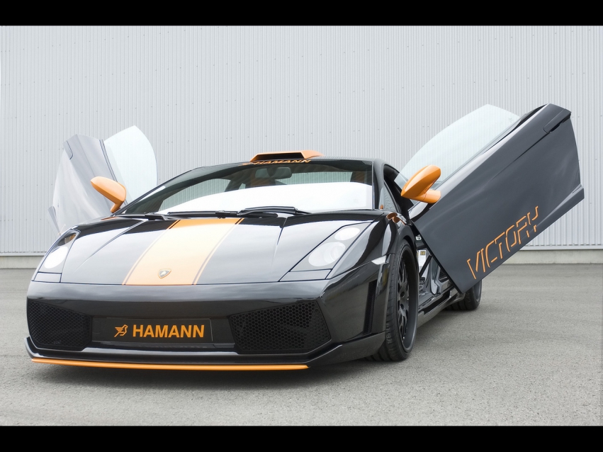 Авто обои Lamborghini 2008 Hamann Lamborghini Gallardo Victory
