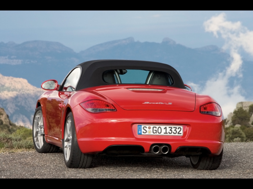 Авто обои Porsche Porsche Boxster S 2009