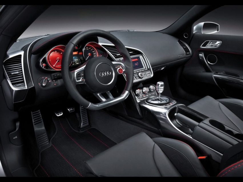 Авто обои Audi 2008 Audi R8 V12 TDI