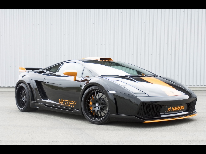 Авто обои Lamborghini 2008 Hamann Lamborghini Gallardo Victory
