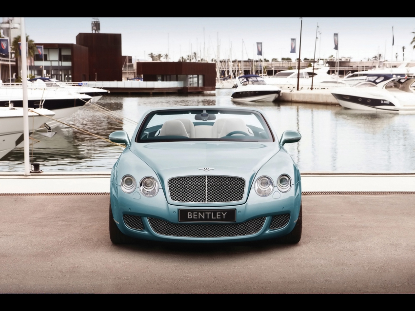 Авто обои Bentley Bentley Continental GTC Speed 2009