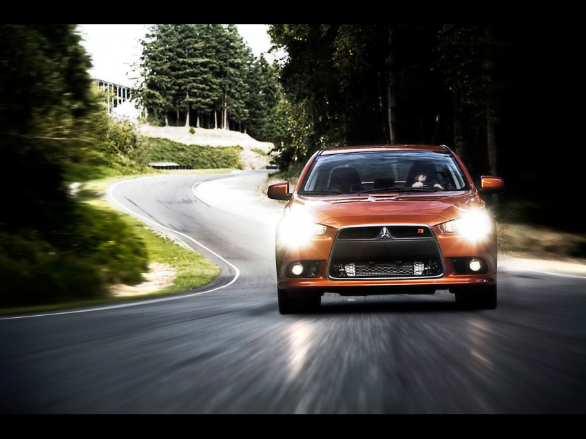 Авто обои Mitsubishi Mitsubishi Lancer RalliArt 2009