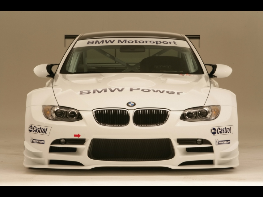 Авто обои BMW 2009 BMW M3 ALMS Race Car