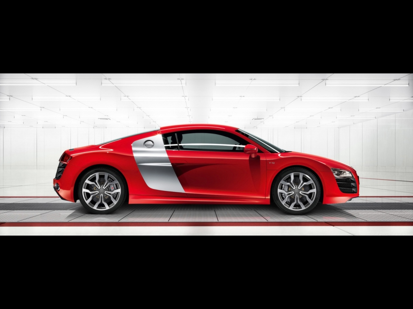 Авто обои Audi 2009 Audi R8 5.2 FSI quattro